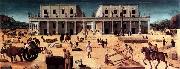 Piero di Cosimo The Building of a Palace Germany oil painting artist